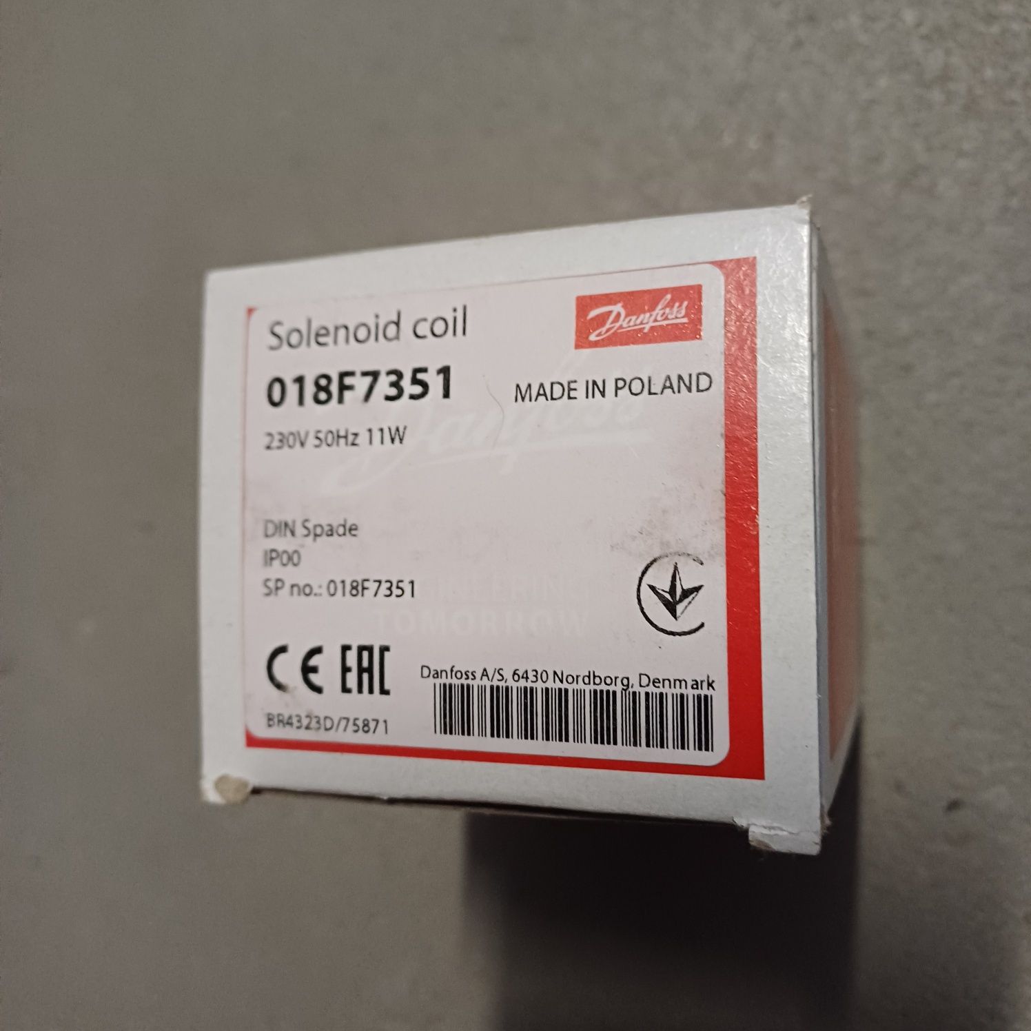 Cewka Danfoss do zaworu