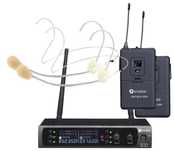 Mikrofony bezprzewodowe - Prodipe HEADSET B210DUO + Prodipe M850 MK2