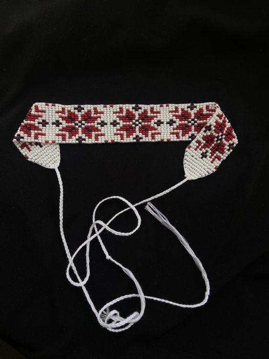 Гердан на шию з бісеру