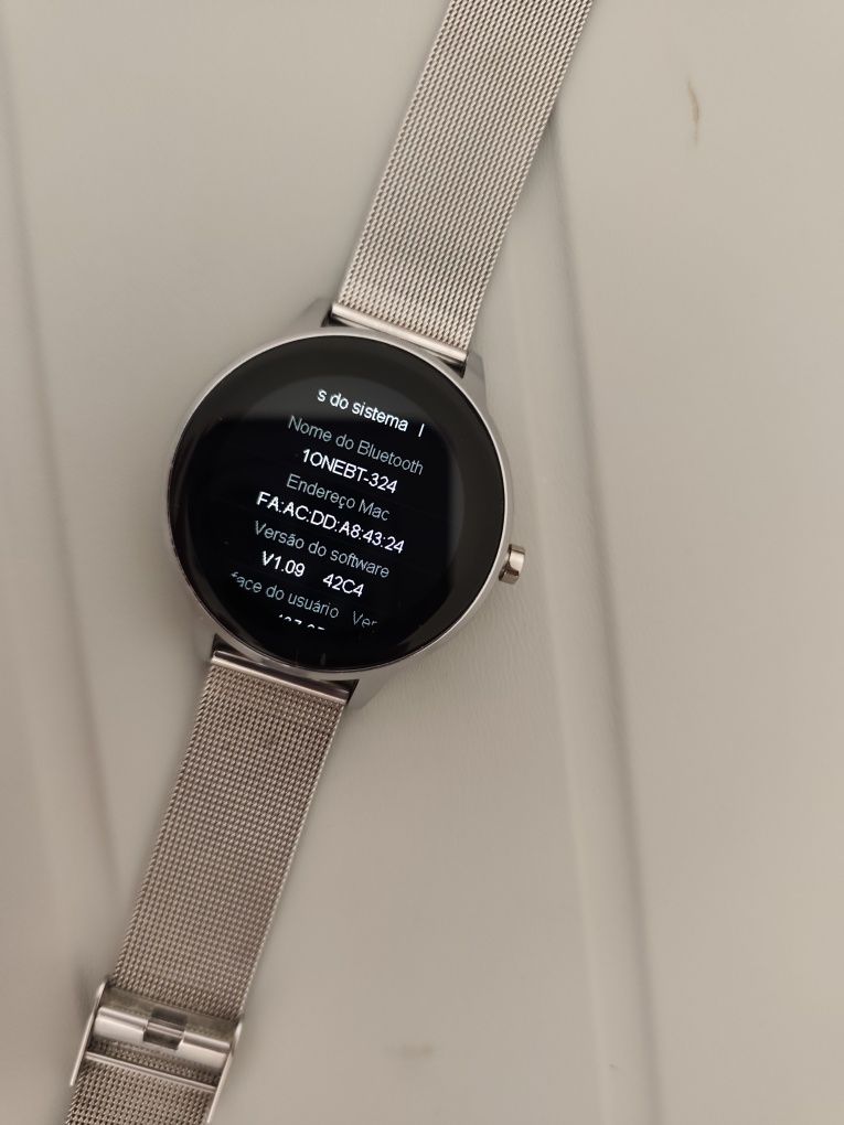Smartwatch ONE silver