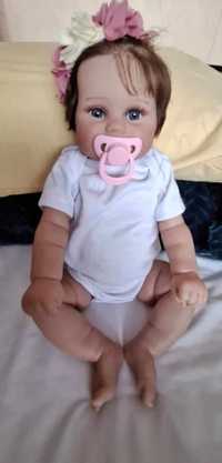 Realistyczna lalka Reborn cała z silikonu do kąpieli śliczna