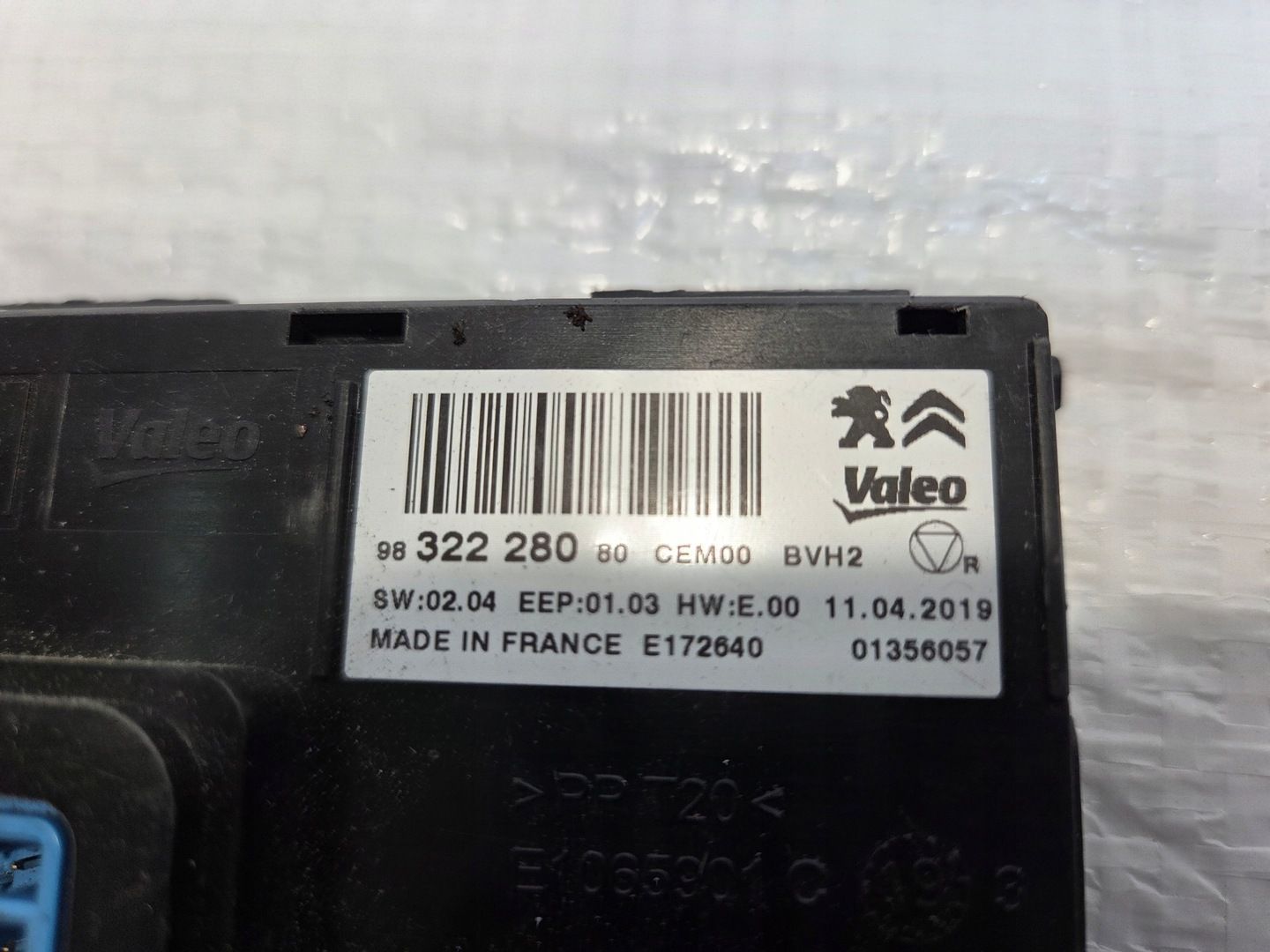 OPEL GRANDLAND CROSSLAND MODUŁ STEROWNIK KLIMATYZACJI 9832228080