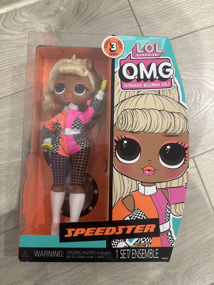 L.O.L. SURPRISE - Lalka podstawowa O.M.G. Speedster Seria 3
