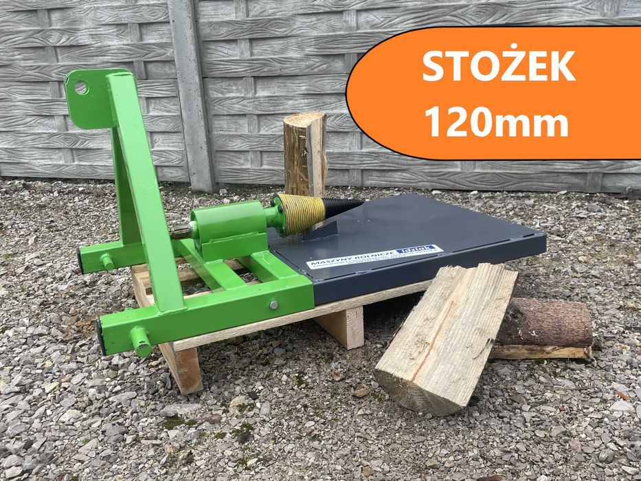 Łuparka do drewna świder 120mm / NOWA