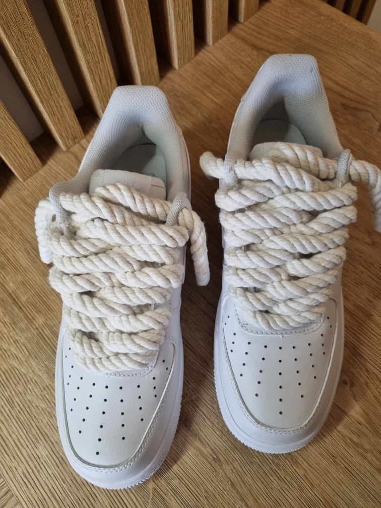 Nike air force 1 custom rope laces