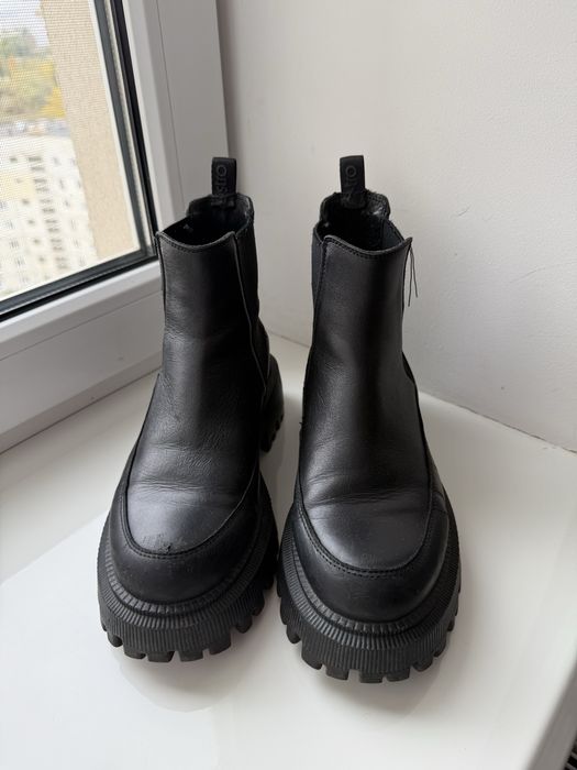 Чоботи челсі ботинки Estro шкіряні