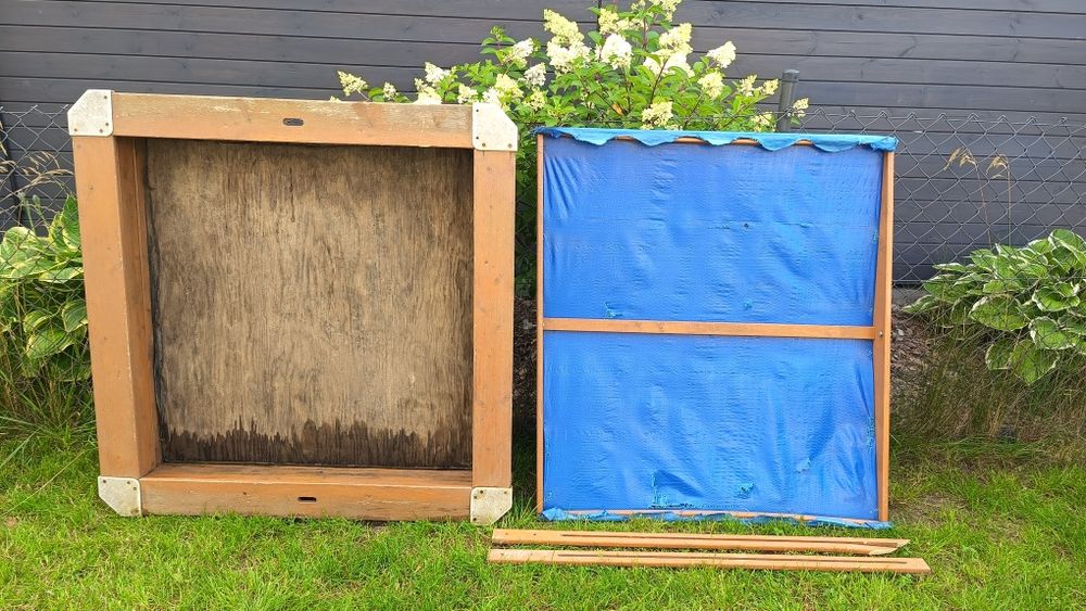 Piaskownica drewniana