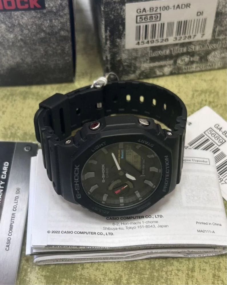 Мужские часы Casio GA-B2100-1A