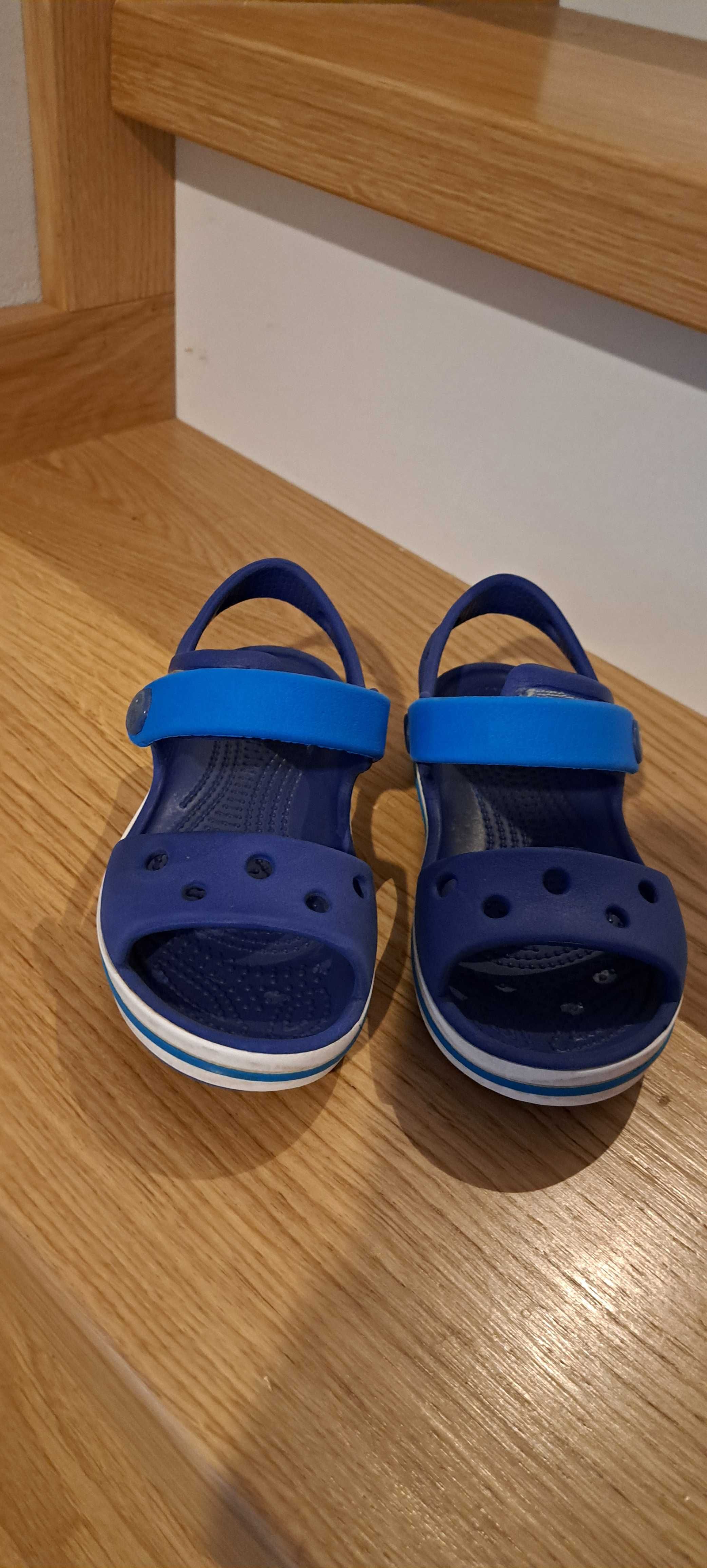 CROCS 25-26 c9 niebieskie