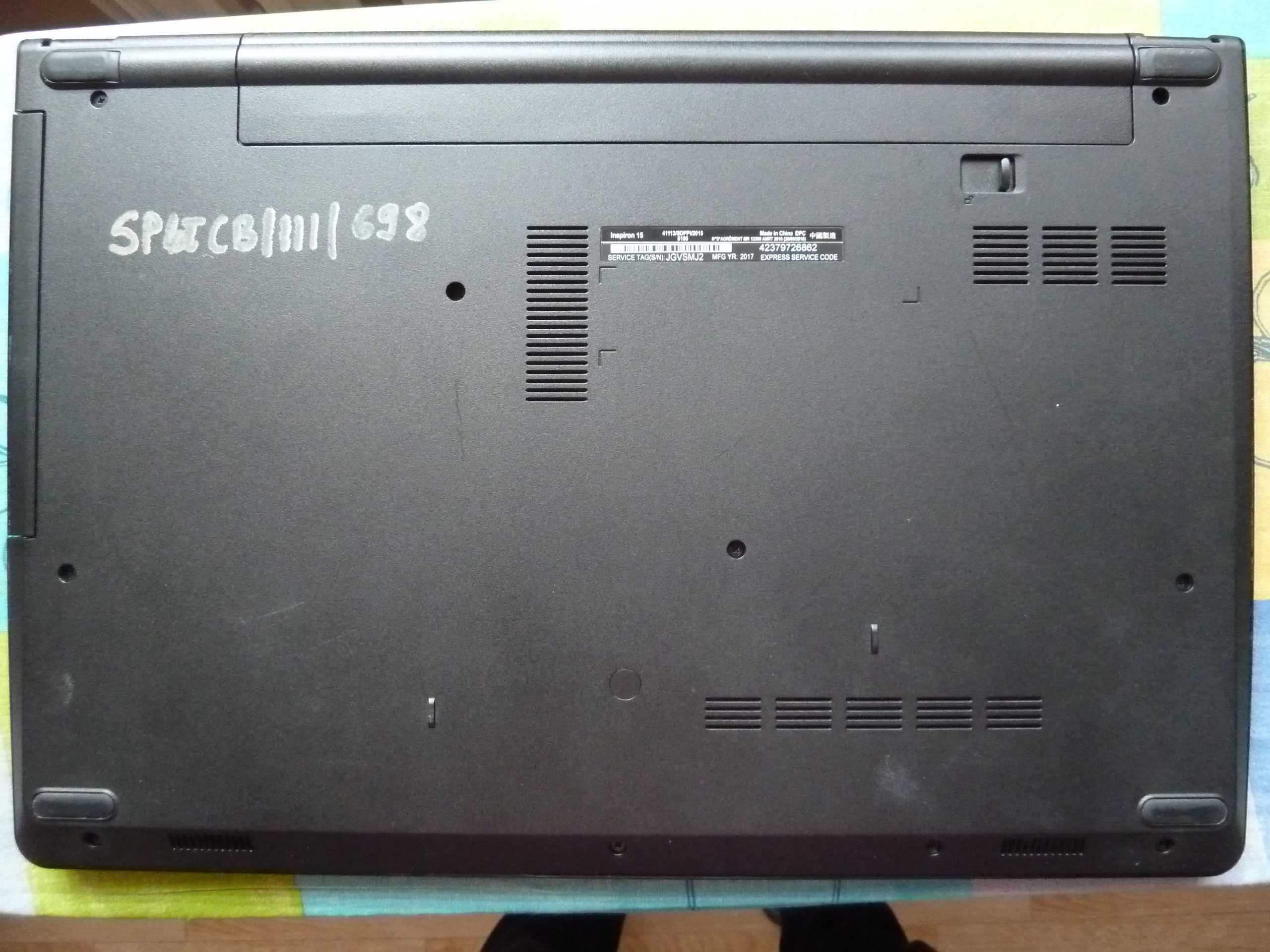 DELL Inspiron 15 - 3552 4GB RAM/512 HDD/1,6GHz Intel Pentium N3710