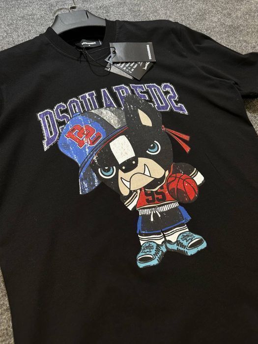 Футболка мужская Dsquared брендовая унисекс