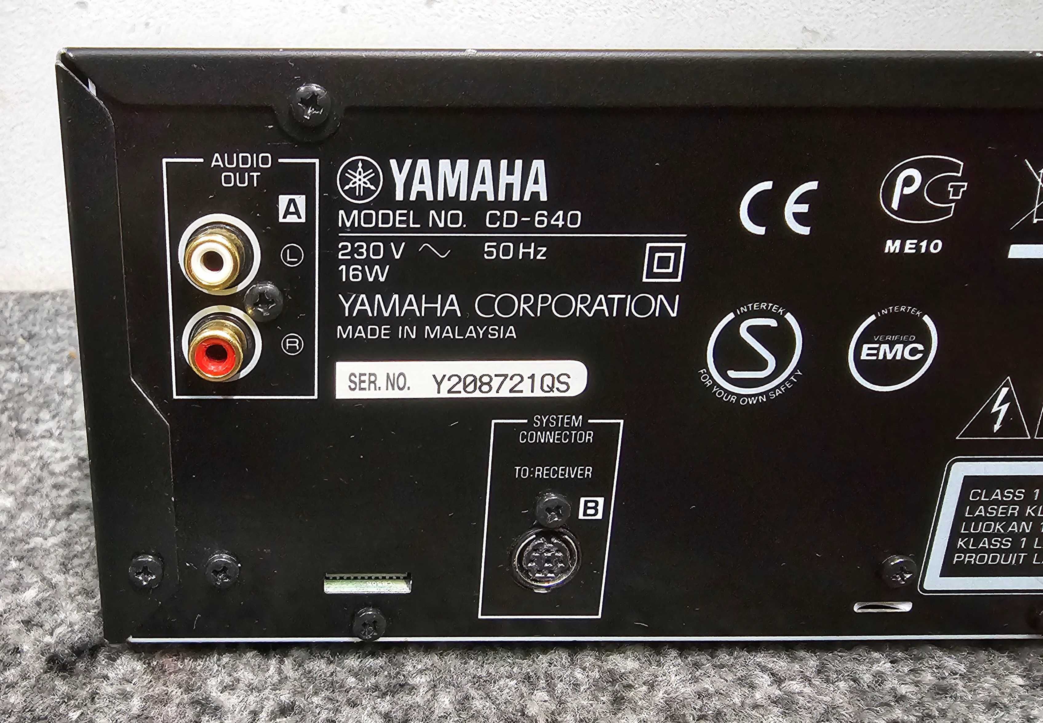 odtwarzacz Yamaha Pianocraft USB + CD-640 . Wysyłka 0 zł