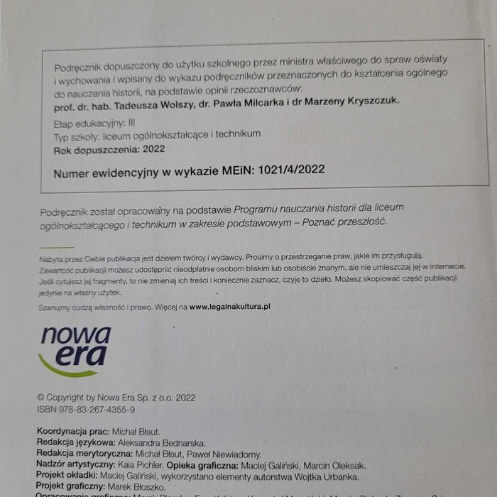 Poznać przeszłość 4 podręcznik do historii zakres podstawowy