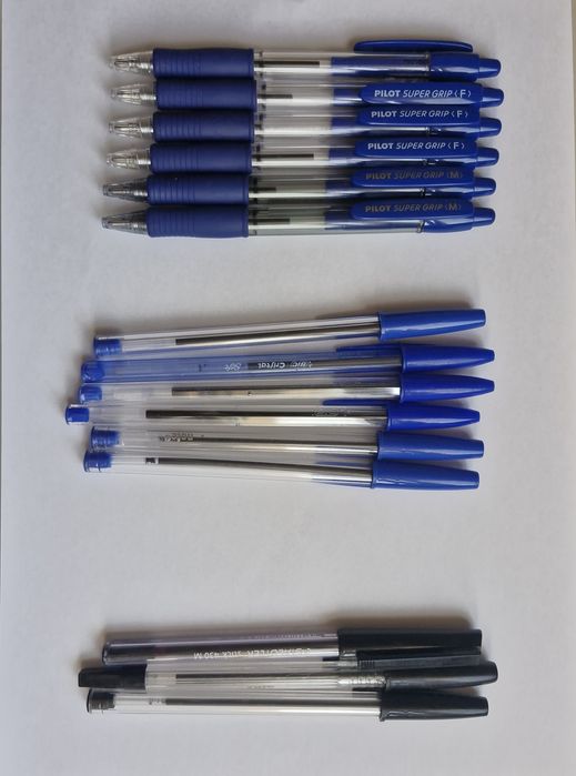 15 Canetas Esferográficas Pilot / BIC