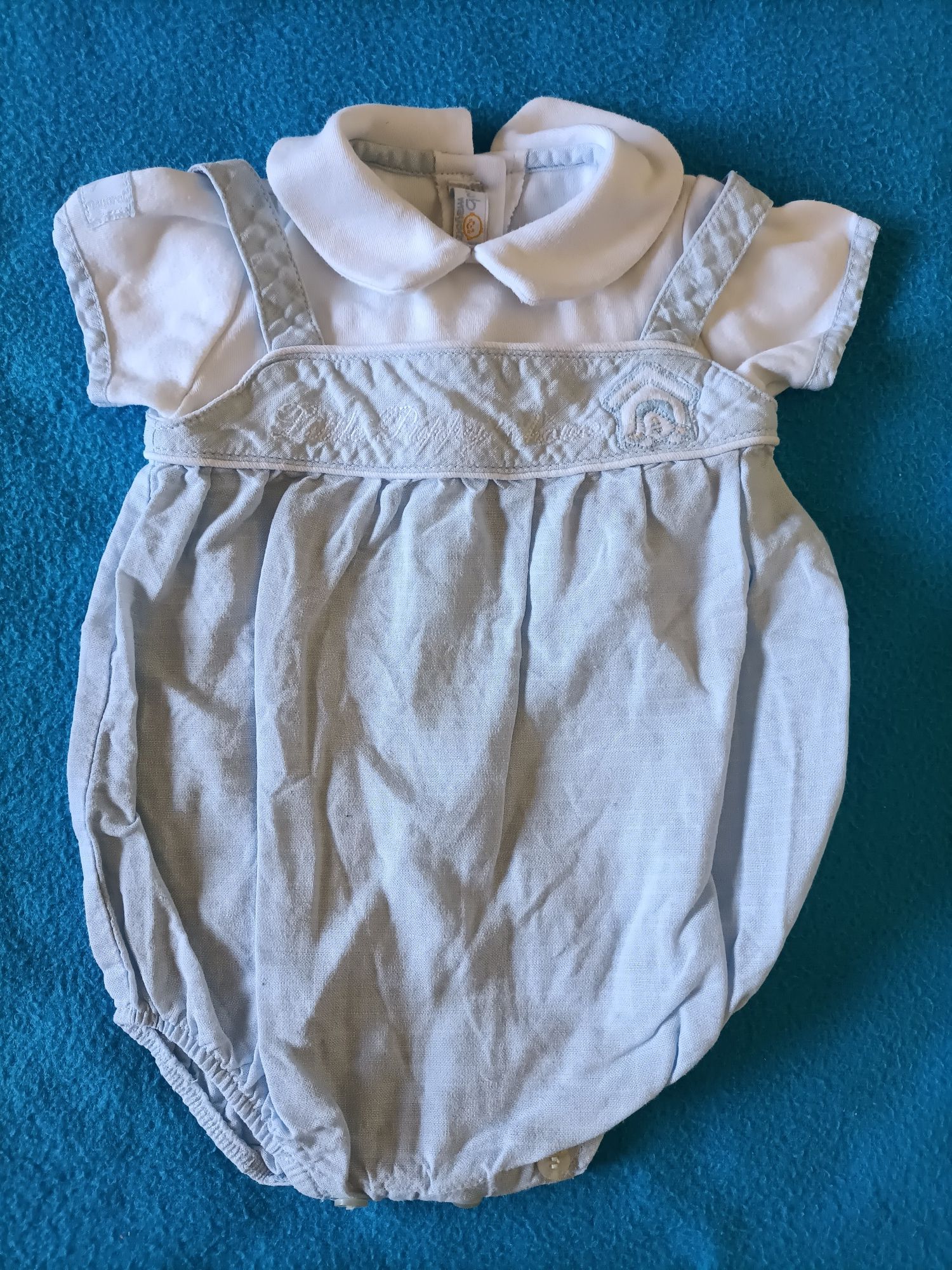 Babygrow verão reborn Mayoral 56 cms menino