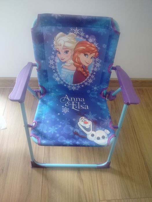 Dziecięce krzesełko turystyczne Anna i Elza