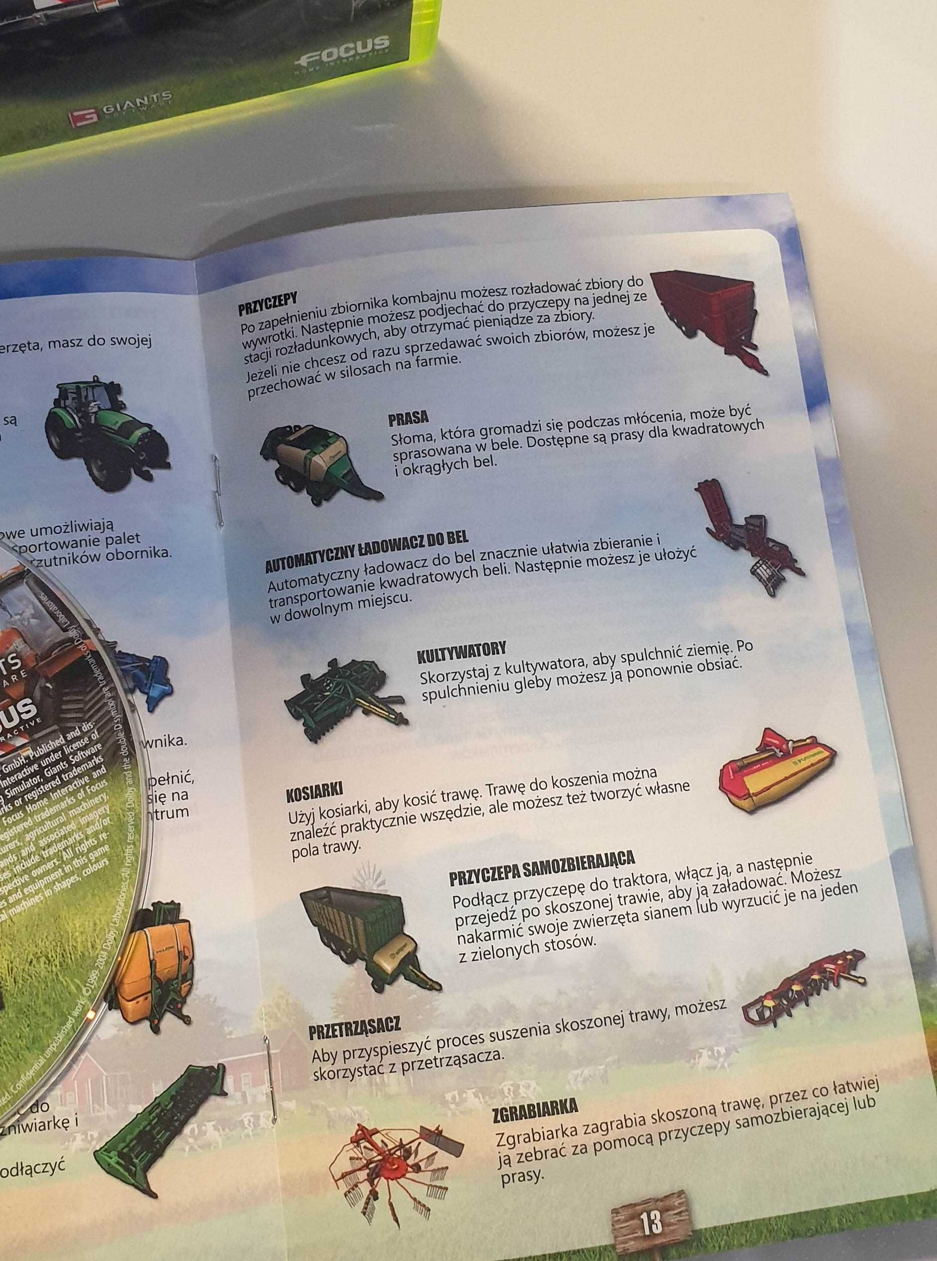 Gra Farming Simulator Xbox 360 wyd. PL Gra po Polsku Unikat