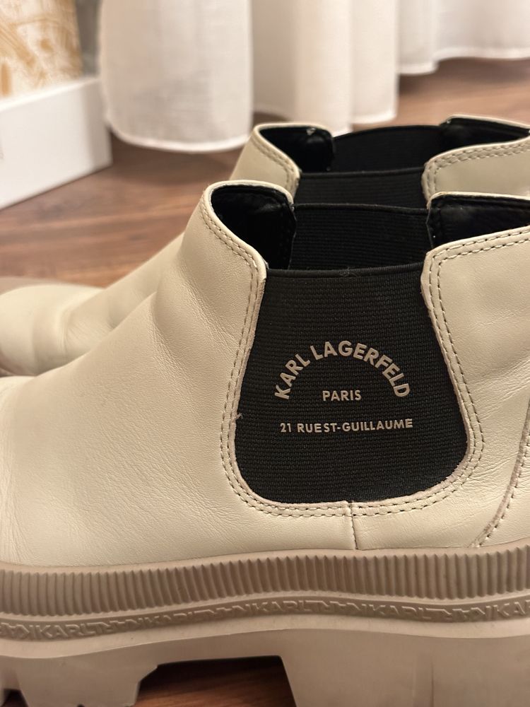 Шкіряні челсі Karl Lagerdeld
