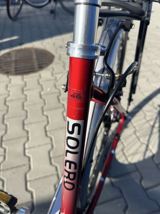 Sprzedam niemiecki rower miejski Pegasus Solero czerwony 28” koła