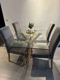 Mesa e cadeiras para sala de jantar