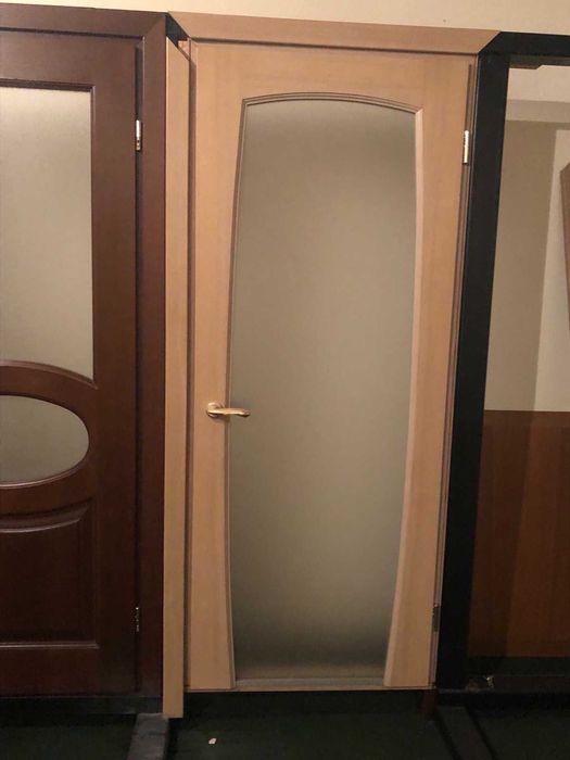 Двери межкомнатные, размер блока (2060х860х80) МДФ  шпонированые