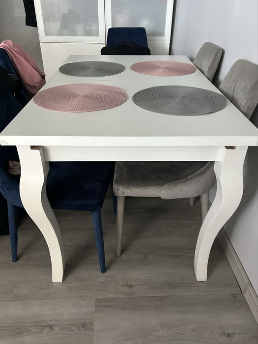 Stol drewniany 140x70 + wkladki 2x40