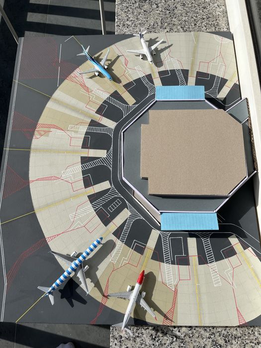 Makieta Lotniska w skali 1:400