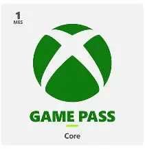 Kod aktywacyjny MICROSOFT Xbox Game Pass Core 1 miesiąc