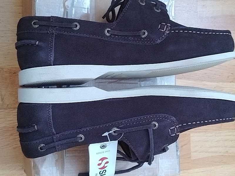Чоловічі мокасіни туфли SUPERGA натуральний замш розмір 43