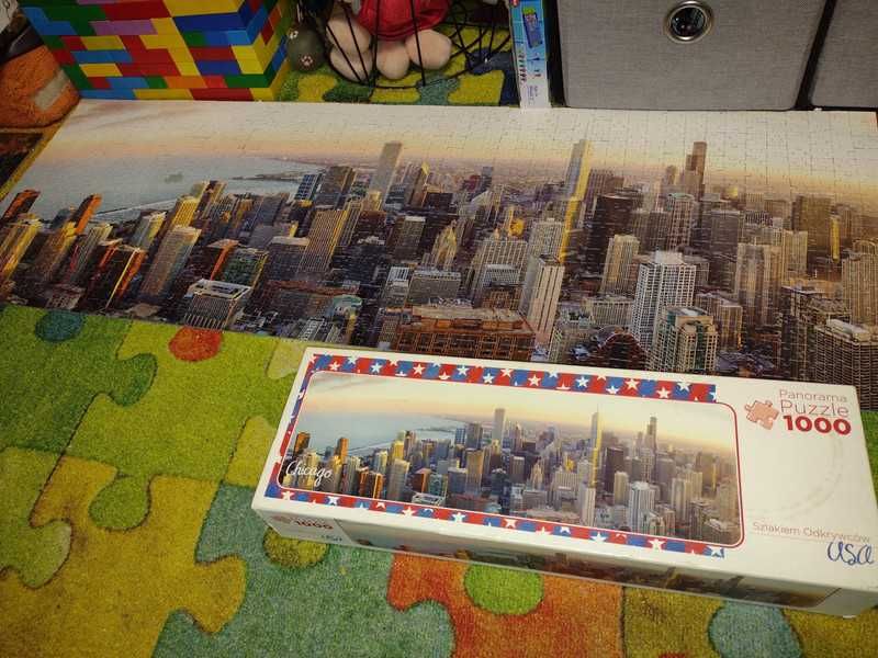 Puzzle 1000 USA panorama Chicago