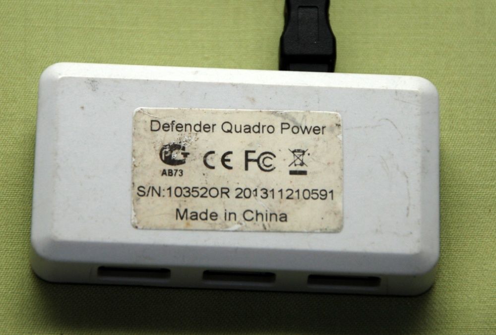 Uniwersalny koncentrator USB Quadro Power USB 2.0, 4 porty