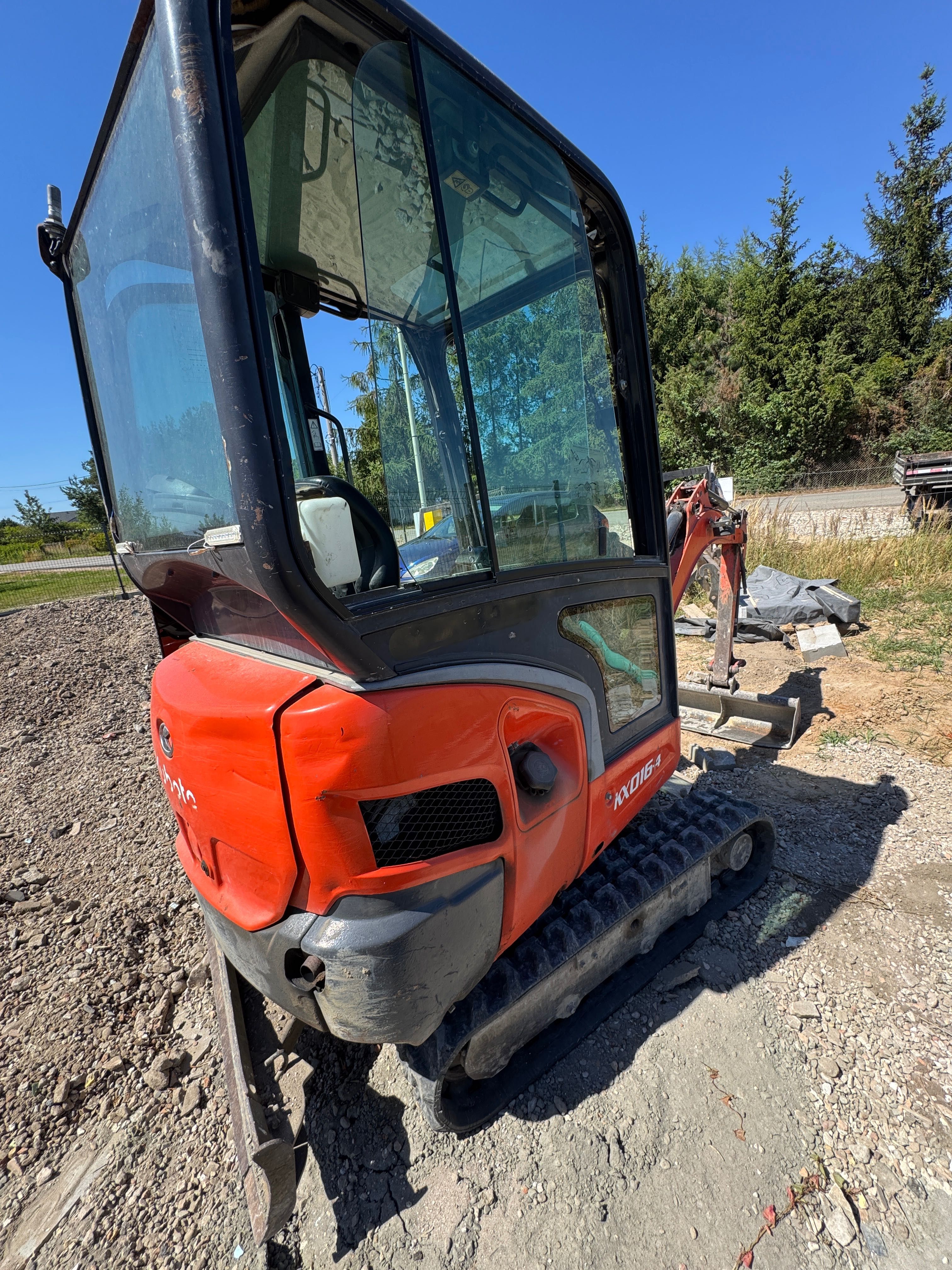 Minikoparka Kubota kx-016-4 Ladna