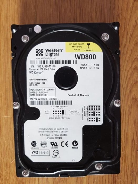 Dysk Western digital WD800