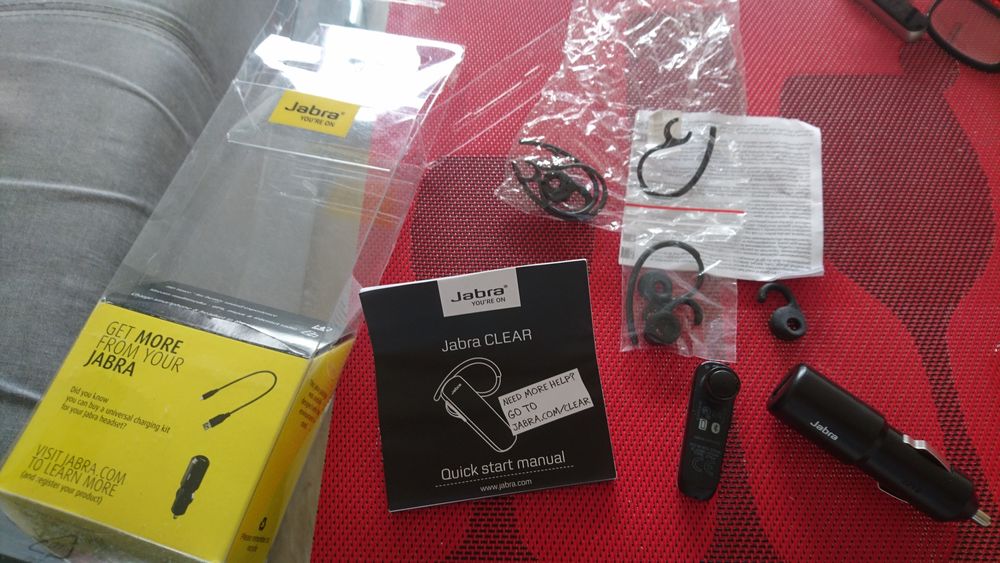 Sluchawki bluetooth JABRA CLEAR
