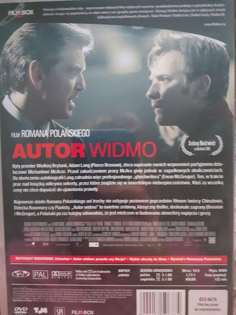 Autor Widmo film Romana Polańskiego