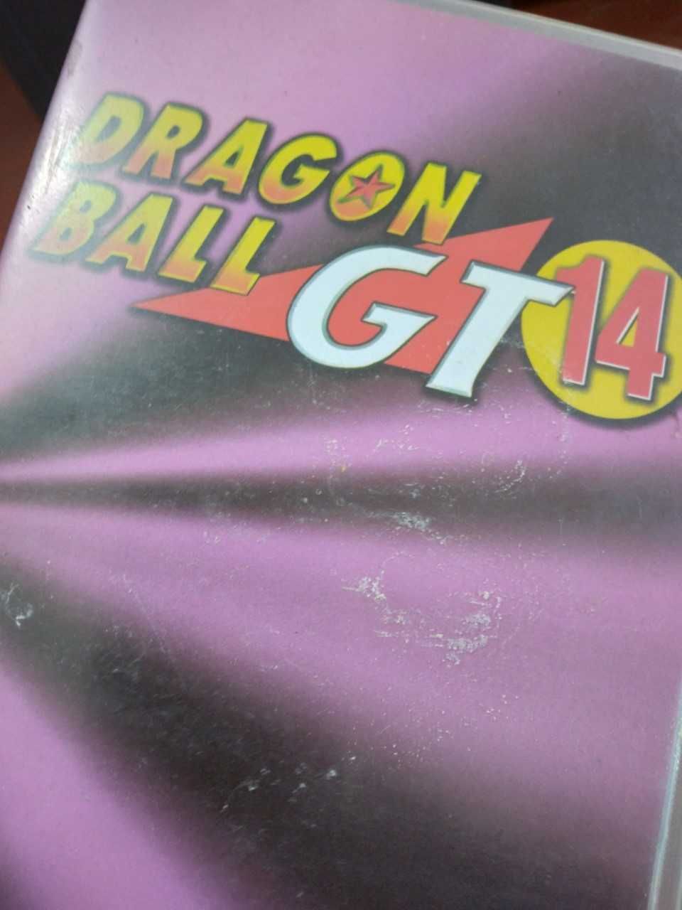 Lote 4 cassestes VHS do DRAGON BALL