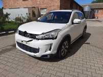 Citroën C4 Aircross biała perła, świeżo sprowadzony, uszkodzony, niski przebieg, zadbany