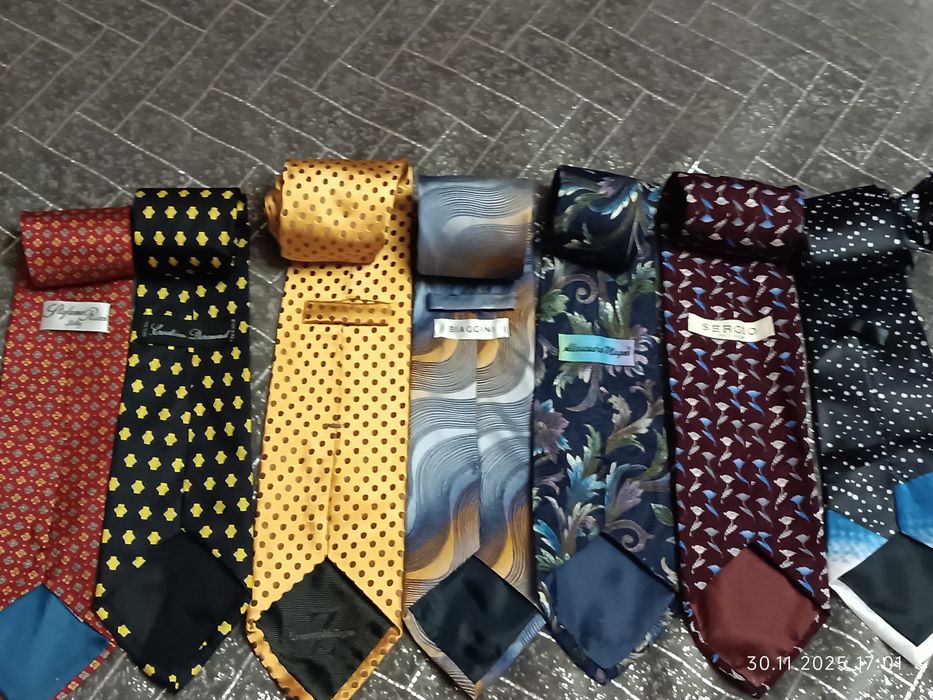 Краватки чоловічі 100% шовк