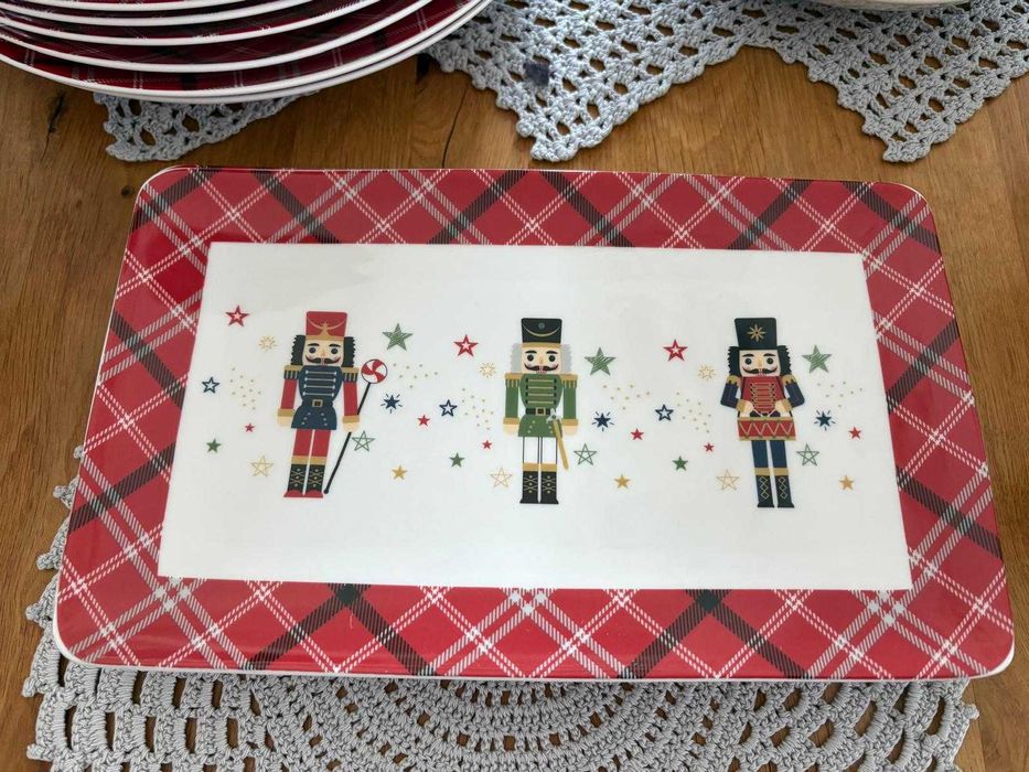 Zastawa świąteczna CHRISTMAS NUTCRACKER - dziadek do orzechów