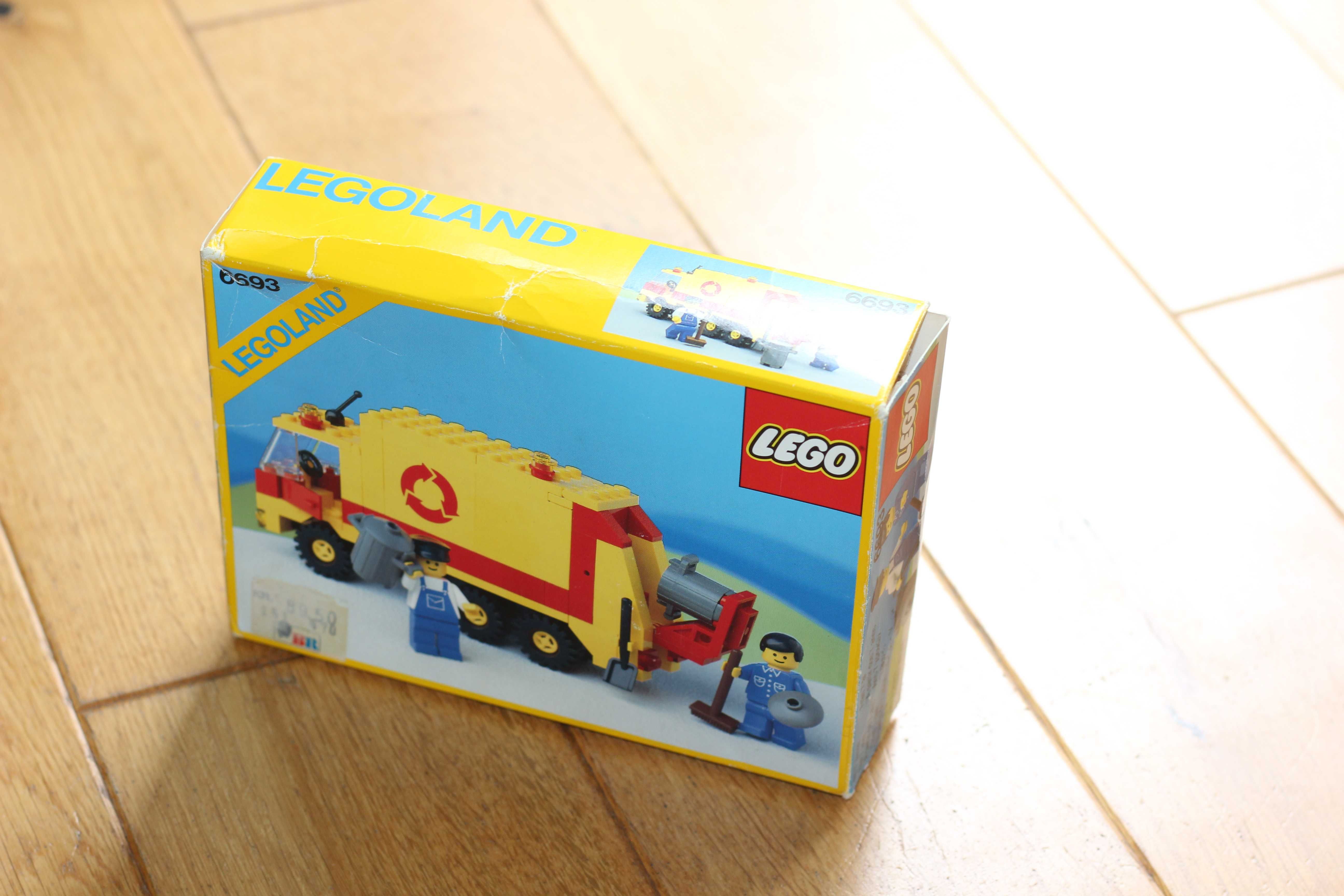 Lego 6693 - Recycle Truck, komplet z instrukcją i pudełkiem, System