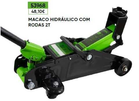 Mala Ferramentas 216 pçs + Macaco Rodas 2Ton + Par Preguiças 3 Ton