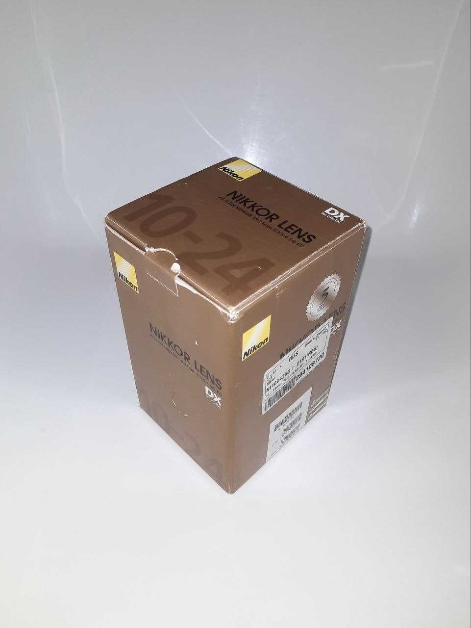 Nikon Lens AF-S DX NIKKOR 10-24mm f/3.5-4.5G ED