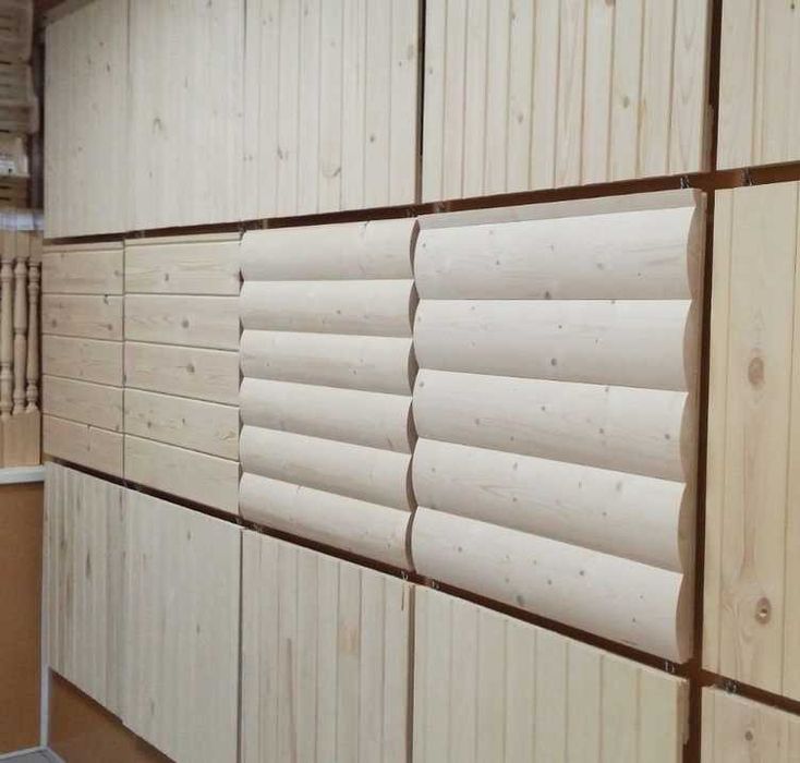 Вагонка дерев'яна. Фальш брус.Блок Хаус. (Виробник) ДОСТАВКА