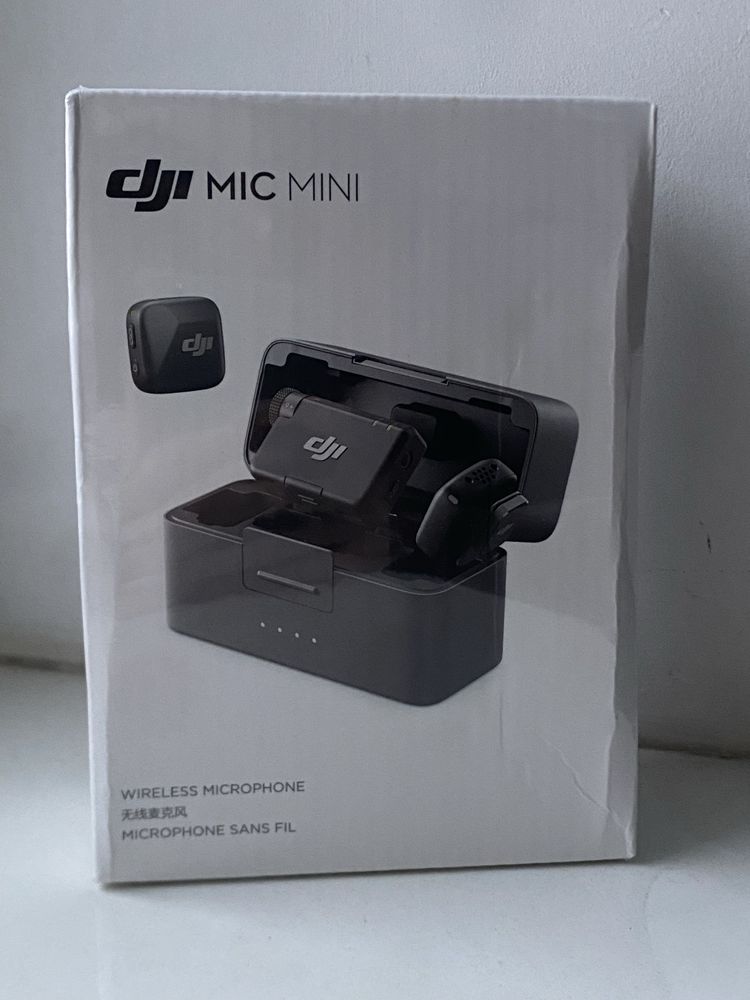 Передавач DJI Mic Mini (2 TX+1 RX + футляр для зарядки)
