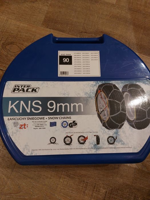 Łańcuchy śniegowe Intercars KNS 9mm