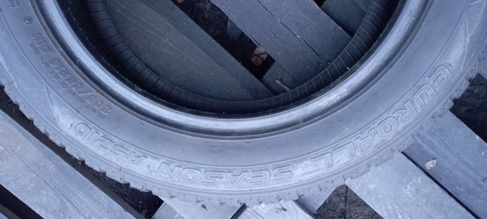 Falken 205 55 r16 4шт 2шт б'у шини зима всесезон з Європи резина гума