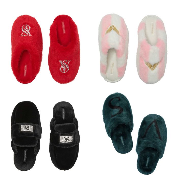 Victoria's secret тапочки капці оригінал 36 37 38 пухнасті плюш