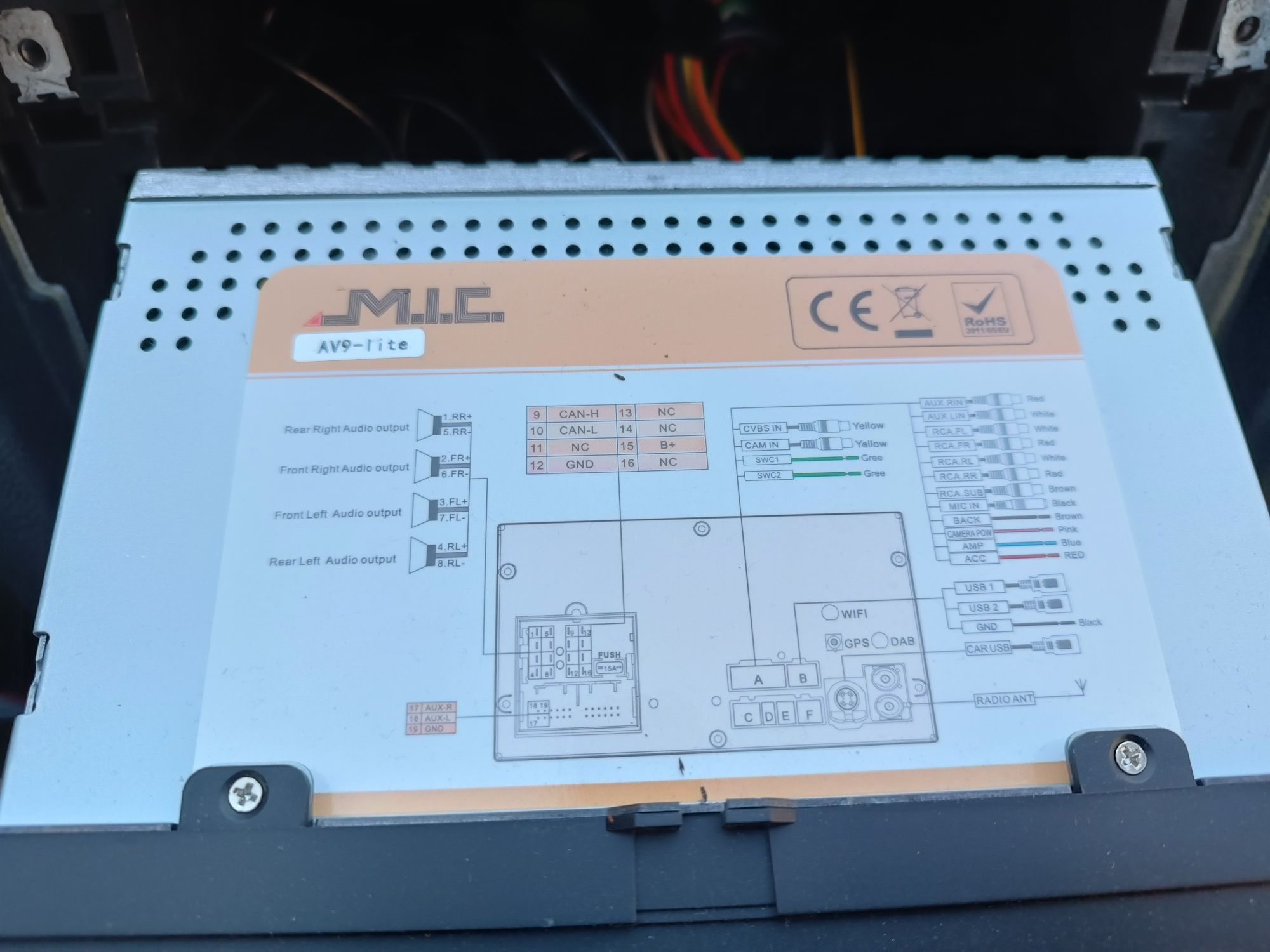 Vw Skoda - Radio 2-din Android 12 M.I.C. Navi Carplay, AndroidAuto 32g