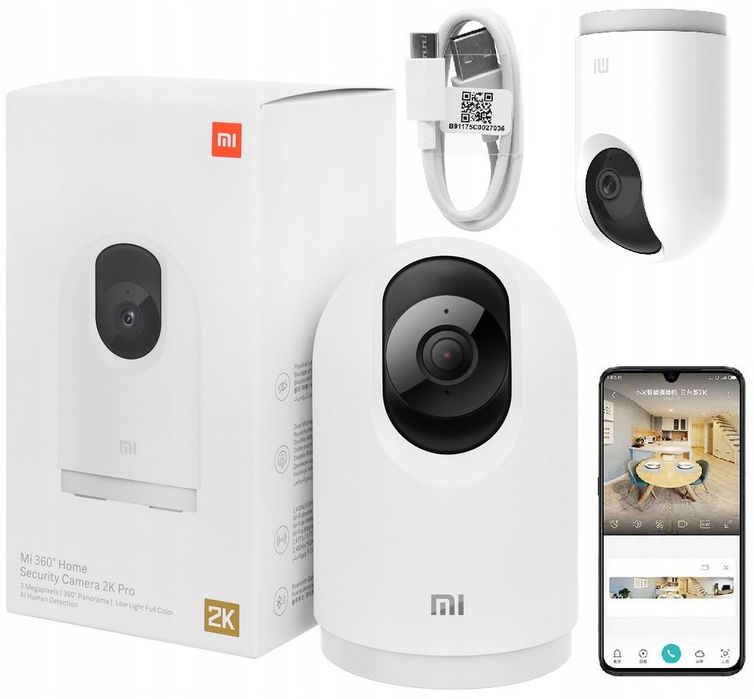 Міжнародна версія 2K Pro Xiaomi Mi 360° Home Security Camera MJSXJ06CM