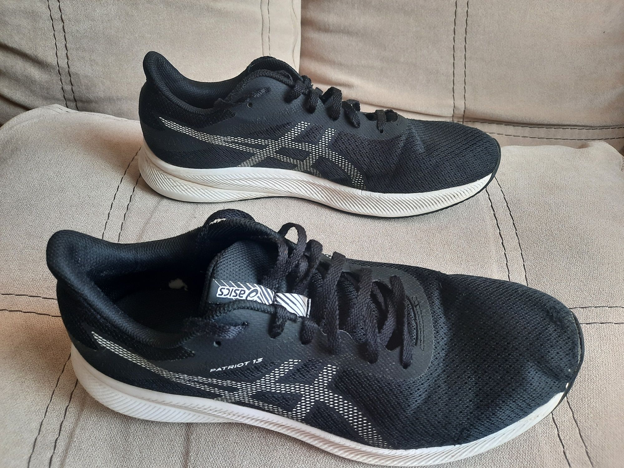 Кросівки кроссовки asics patriot 13, чорні, р. 46,5, стелька 29,5 см